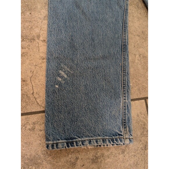 Carhartt B180 Relaxed Fit Jeans Men’s 36x30 Blue Workwear Denim - Picture 7 of 10